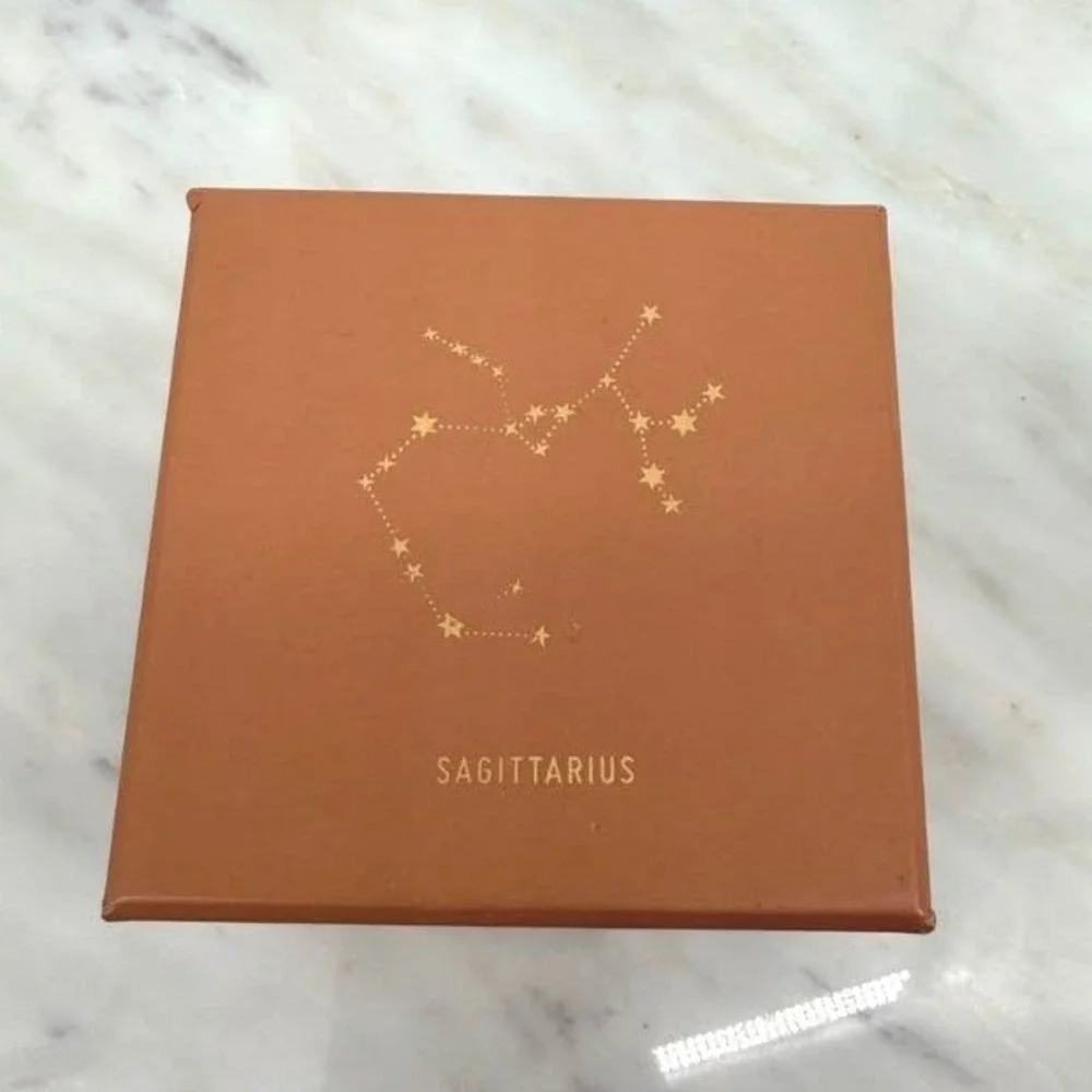 Fringe‎ Studio Sagittarius Ceramic Trinket Dish Zodiac Constellation Box White